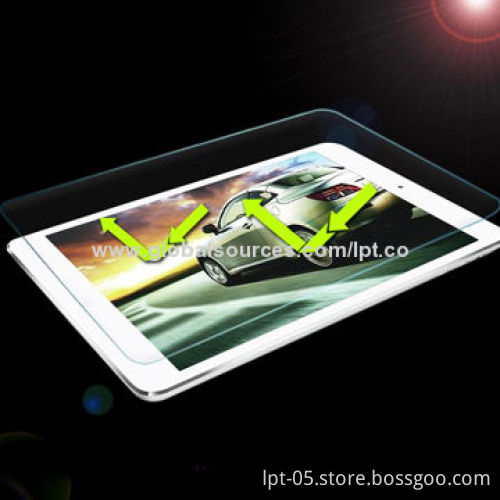 0.4mm 9H 2.5D 2014 Newest Tempered-glass Screen Protector for iPad Air